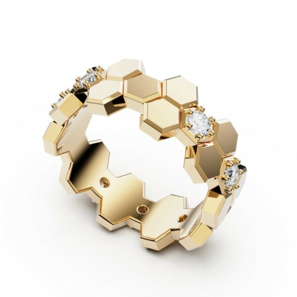 hive 7 diamond ring - Image 2