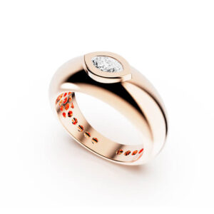 bomb marquis ring