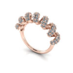 Bisli ring with Diamond
