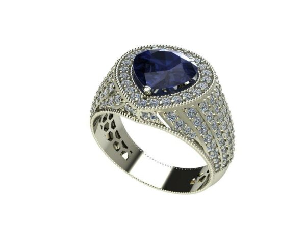 Diamonds all over ring - Image 2