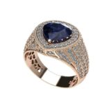 Diamonds all over ring