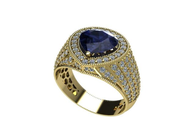 Diamonds all over ring - Image 3