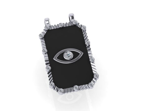 Medium disc eye necklace - Image 2