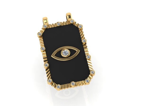 Medium disc eye necklace - Image 3