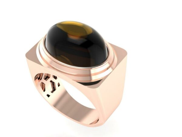 A prominent stone ring