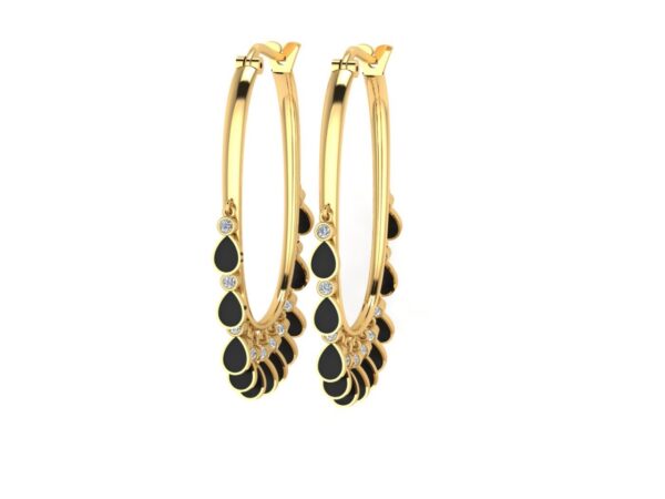 Earring with color drops - Image 15