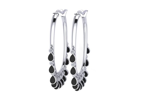 Earring with color drops - Image 13