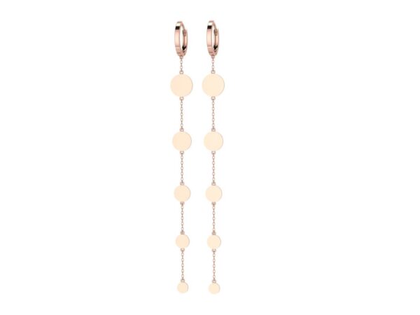 Etni earring on a  hoop