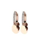 So special diamond with gold earring