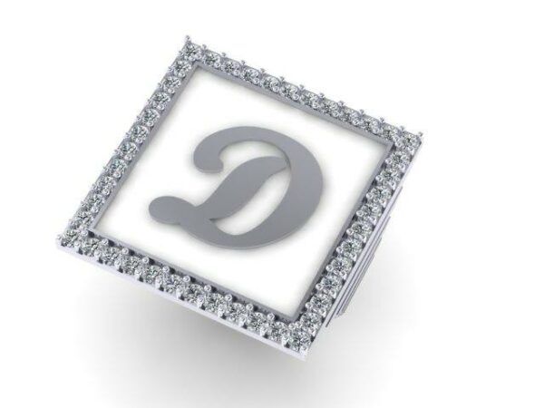 Square big gold letter - Image 13
