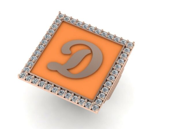 Square big gold letter - Image 7