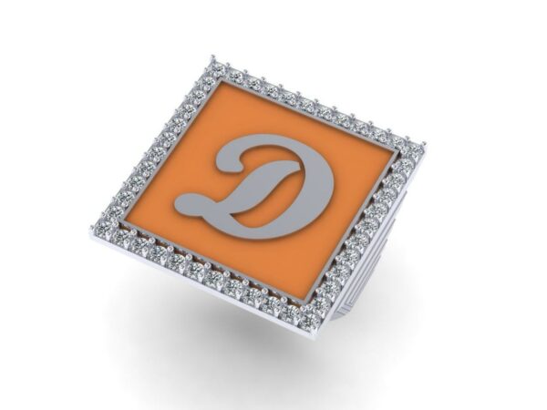 Square big gold letter - Image 6