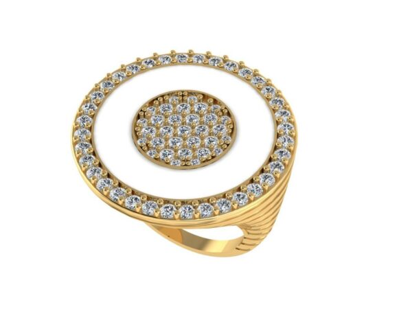Circle within a circle ring - Image 21