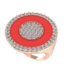 Circle within a circle ring