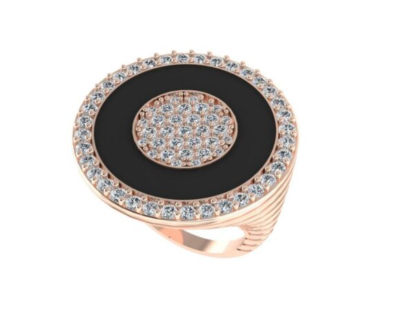 Circle within a circle ring - Image 11