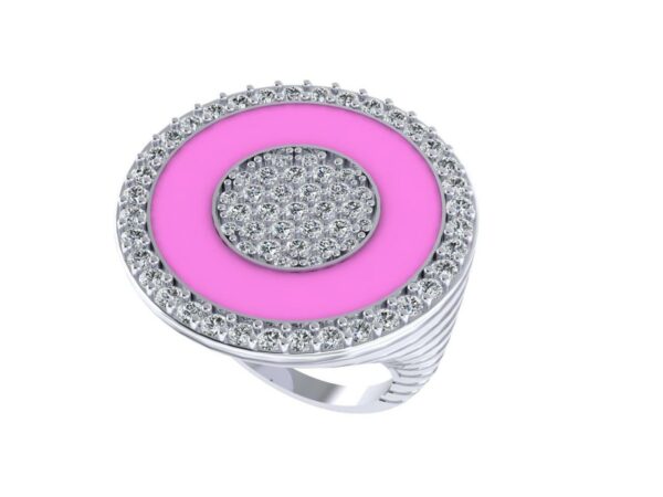 Circle within a circle ring - Image 13