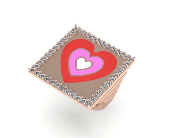 Heart lover ring