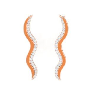 Frill earring