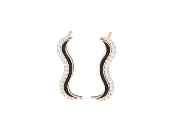 Short frill earring - Image 12