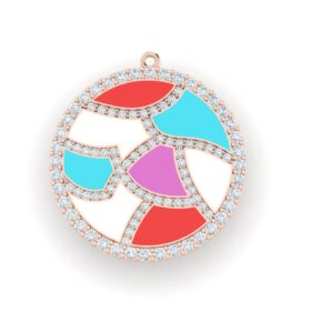 Colorful long neckless