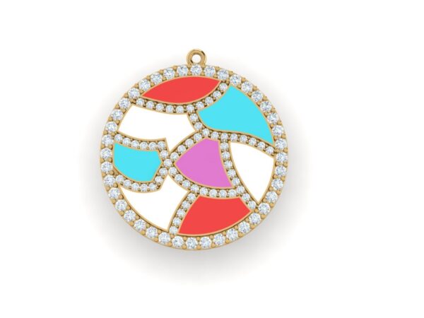 Colorful long neckless - Image 3