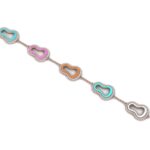 Colorful peanut bracelet