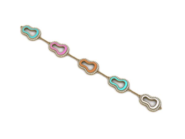 Colorful peanut bracelet - Image 3