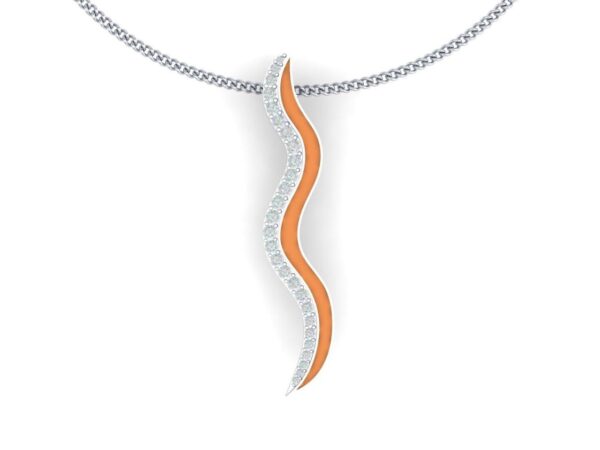 Medium Color rounded necklace - Image 6