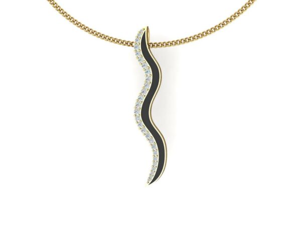Medium Color rounded necklace - Image 15