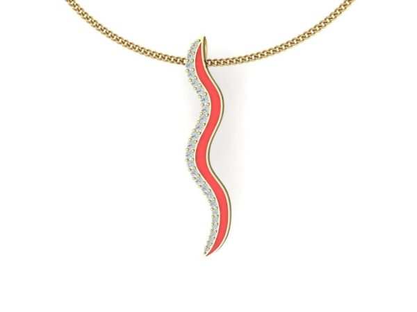 Medium Color rounded necklace
