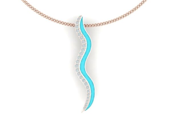 Medium Color rounded necklace - Image 11