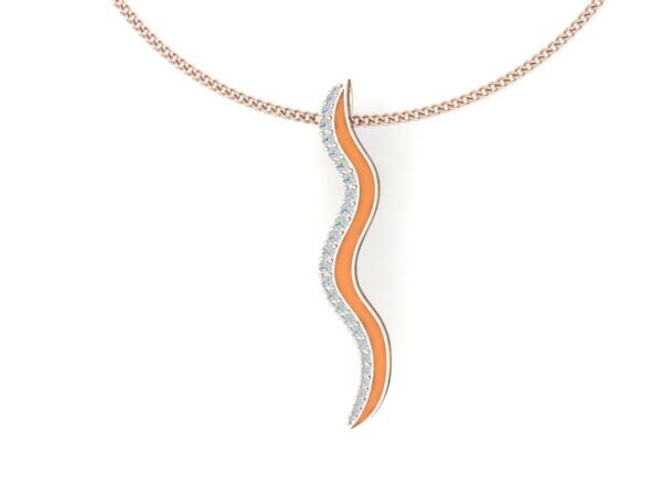 Medium Color rounded necklace - Image 5