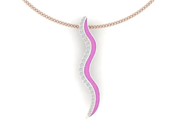 Medium Color rounded necklace - Image 8