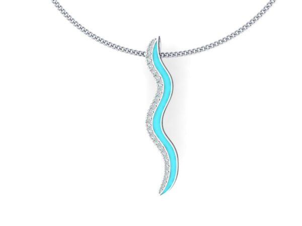 Medium Color rounded necklace - Image 12