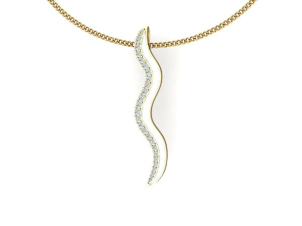 Medium Color rounded necklace - Image 17