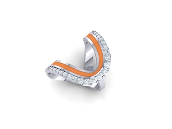 A colored half circle ring - Image 17