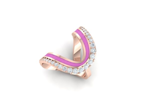 A colored half circle ring - Image 15