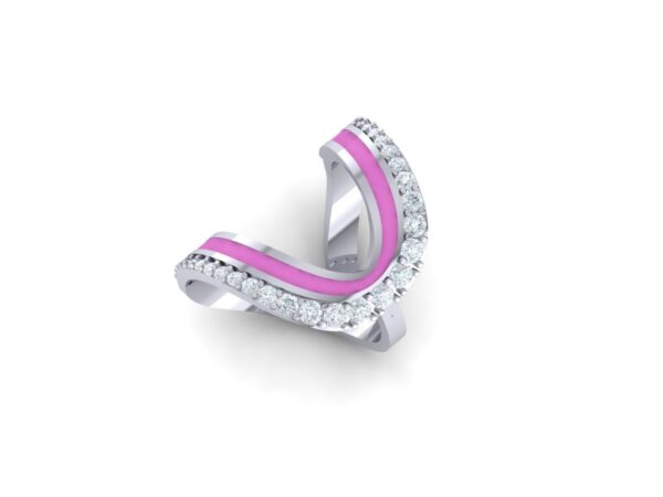 A colored half circle ring - Image 12