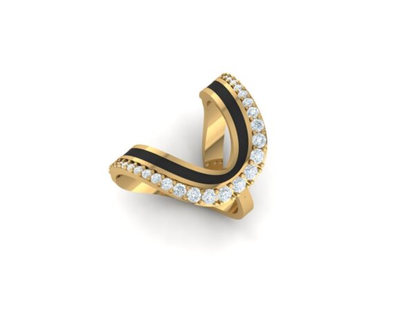 A colored half circle ring - Image 11