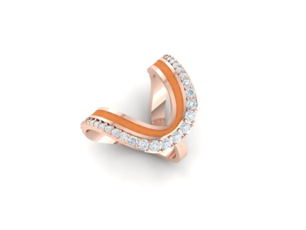 A colored half circle ring - Image 9