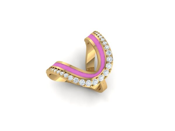 A colored half circle ring - Image 6