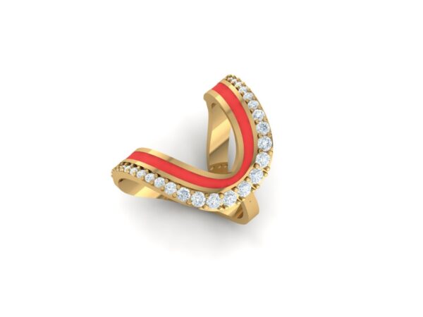 A colored half circle ring - Image 5
