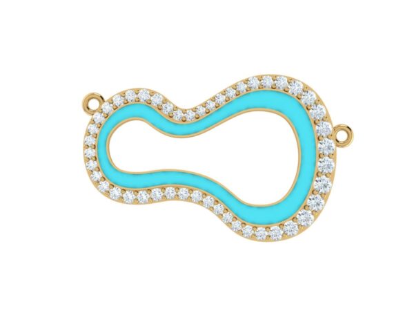 Colorful peanut string necklace - Image 11