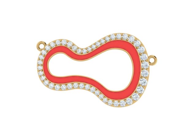 Colorful peanut string necklace - Image 9