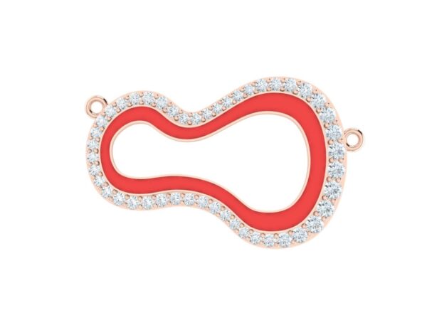 Colorful peanut string necklace - Image 8