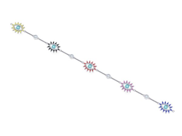 Colorful eye bracelet on both sides - Image 16