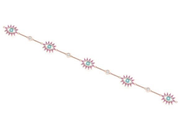 Colorful eye bracelet on both sides - Image 6