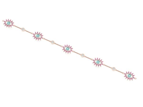 Colorful eye bracelet on both sides - Image 4