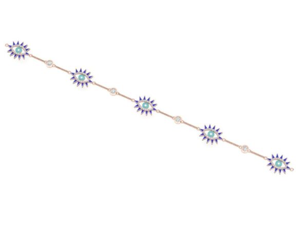 Colorful eye bracelet on both sides - Image 14