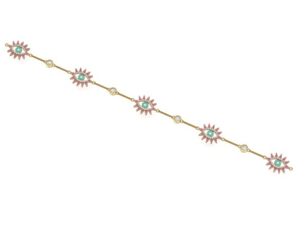 Colorful eye bracelet on both sides - Image 10